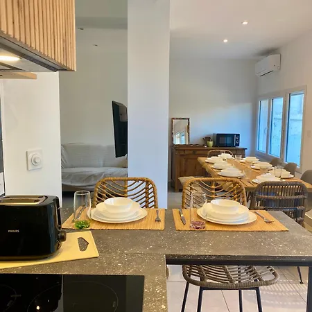 La Au Palmier - 10ch, 2sdb, Toit Terrasse