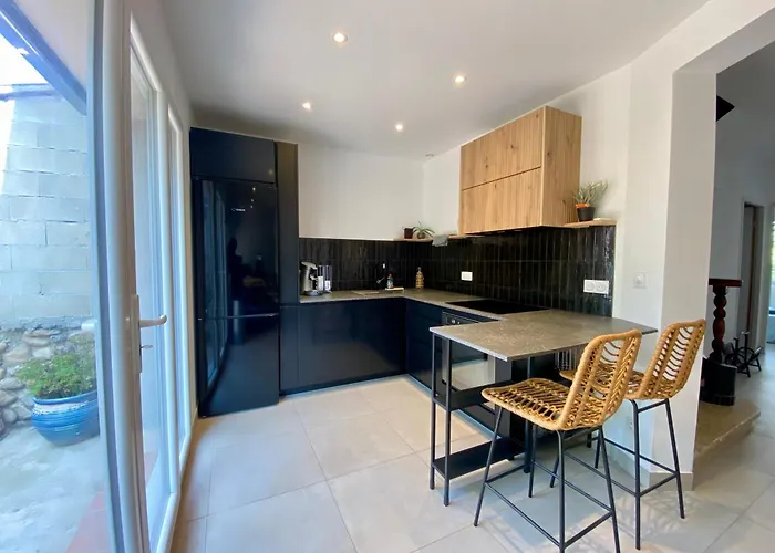 ヴィラ La Au Palmier - 10ch, 2sdb, Toit Terrasse *