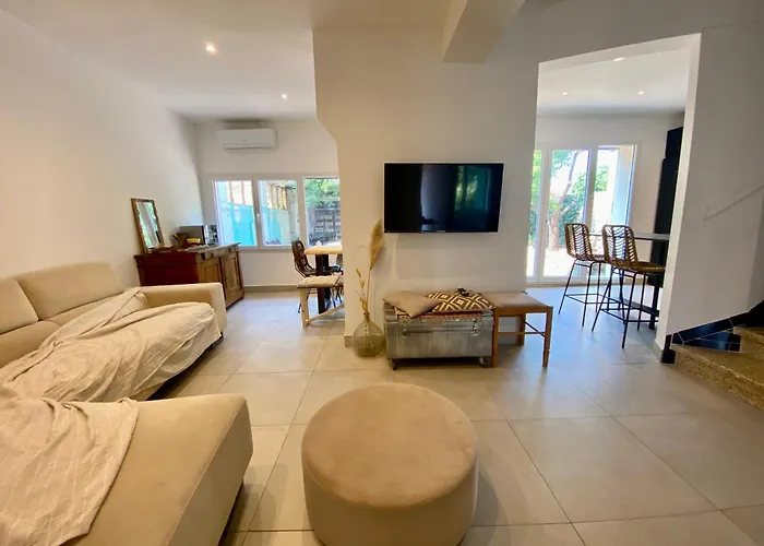 La Au Palmier - 10ch, 2sdb, Toit Terrasse