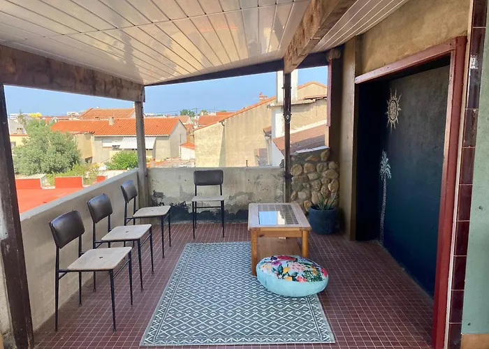 La Au Palmier - 10ch, 2sdb, Toit Terrasse ヴィラ ペルピニャン