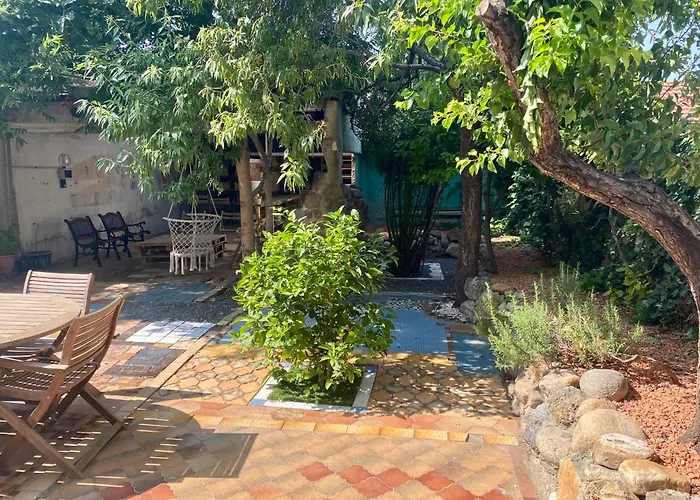 ヴィラ La Au Palmier - 10ch, 2sdb, Toit Terrasse ペルピニャン