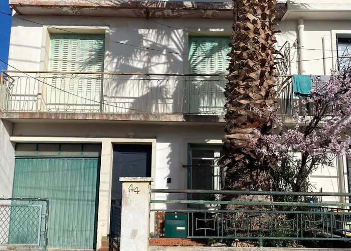 ヴィラ La Au Palmier - 10ch, 2sdb, Toit Terrasse ペルピニャン